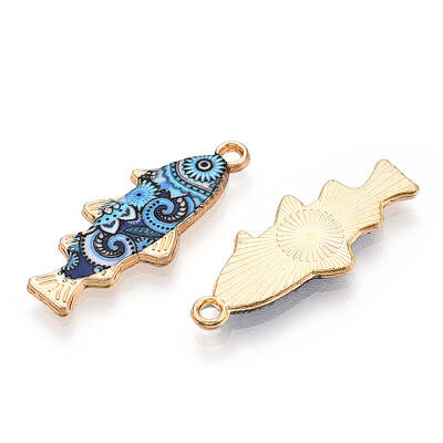 Alloy Enamel Pendants