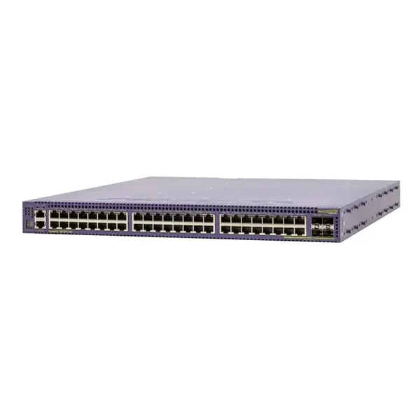 Extreme Networks X670V-48T | Summit X670 Series 48 x Ports 1000Base-T + 4 x Ports Shared SFP+ 1U Rack-mountable Layer 3 Manag...