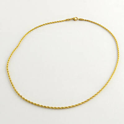 304 Stainless Steel Rope Chain Necklaces