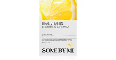 Some By Mi Clinical Solution Vitamin illuminating face mask in tissue with antioxidant effect 20 g