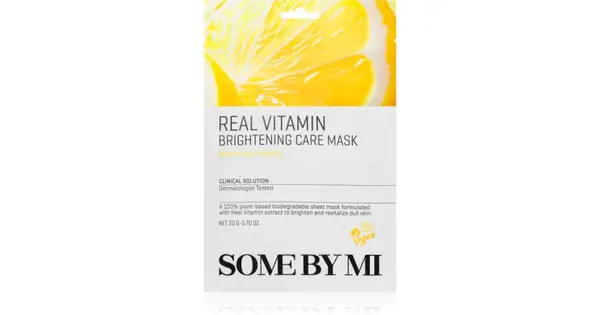 Some By Mi Clinical Solution Vitamin illuminating face mask in tissue with antioxidant effect 20 g
