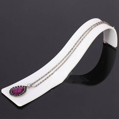 Acrylic Pendant Necklace Jewelry Display Stands