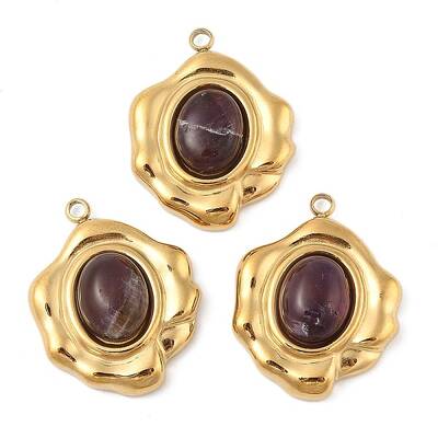 Natural Amethyst Pendants