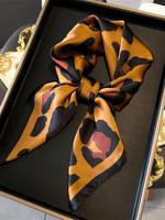 Fashion Leopard Pattern Scarf, Casual Soft Comfortable Shawl for Women, Fashion Accessories for Daily Wear, Trendy All-match ...