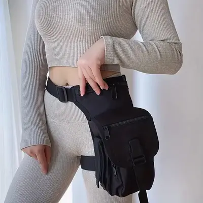Multifunctional Thigh Bag, Outdoor Sports Thigh Bag for Men and Women, Versatile Thigh Bag for Outdoor Activities, Motorcycle...