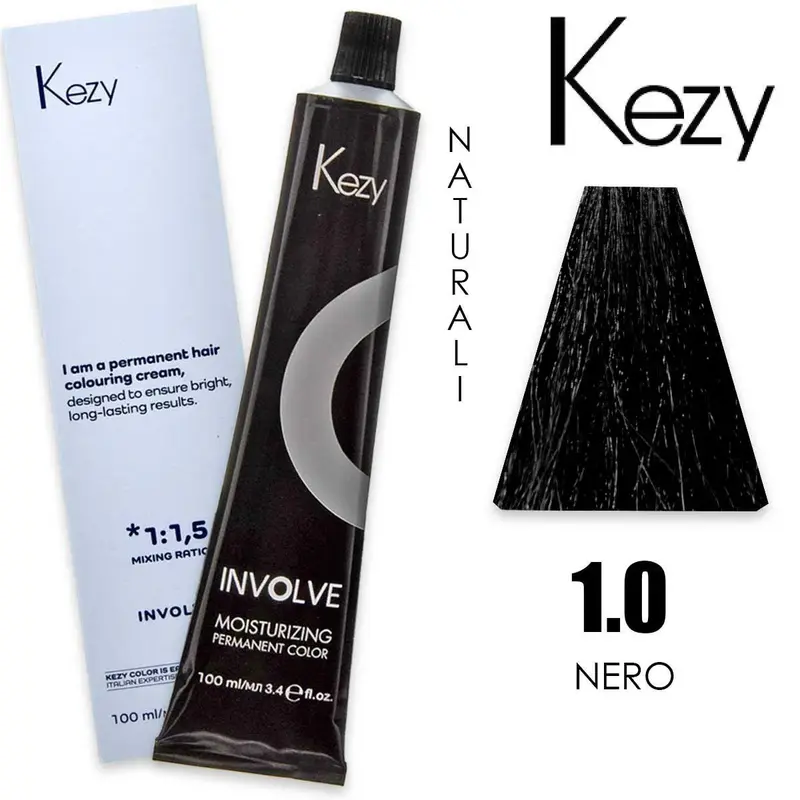 Kezy Involve Color 100 Ml Nero 1.0