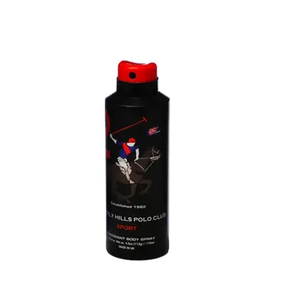 Beverly Hills Polo Club, 1982 - Sport 2, antiperspirant, deodorant spray, for men, 175 ml