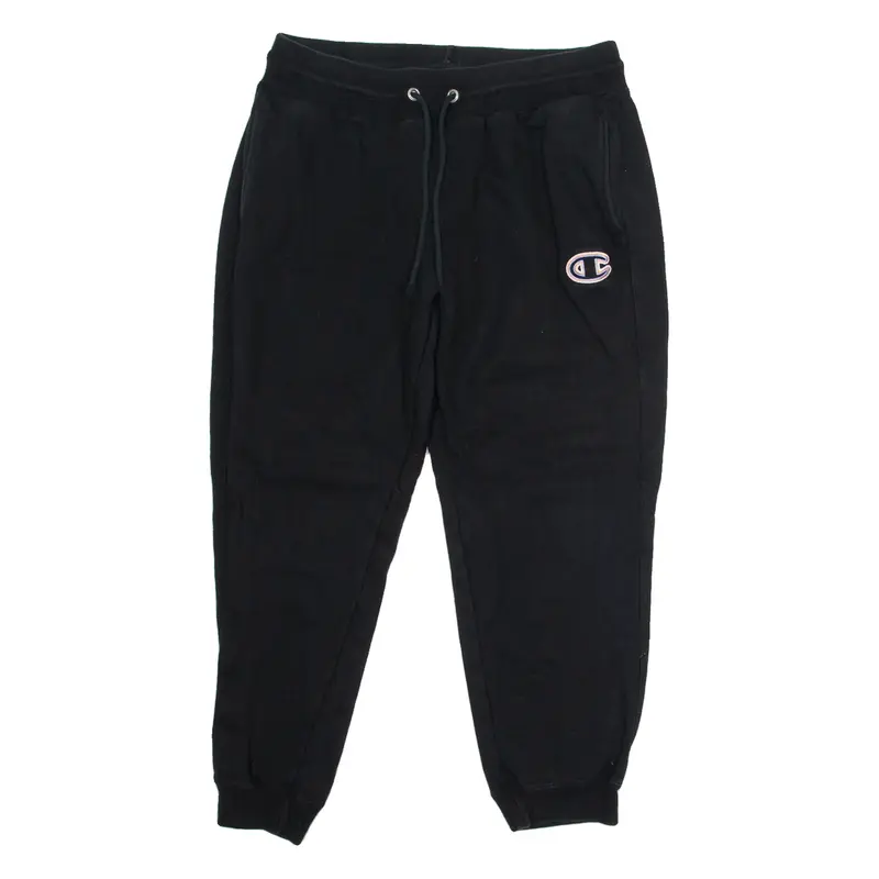 CHAMPION REVERSE WEAVE Womens Joggers Black Tapered L W30 L25