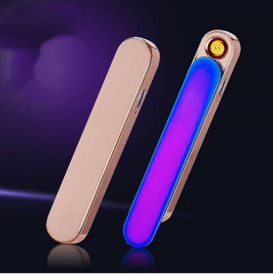 Slim USB Rechargeable Electric Lighter – Modern Design, Durable, and Windproof