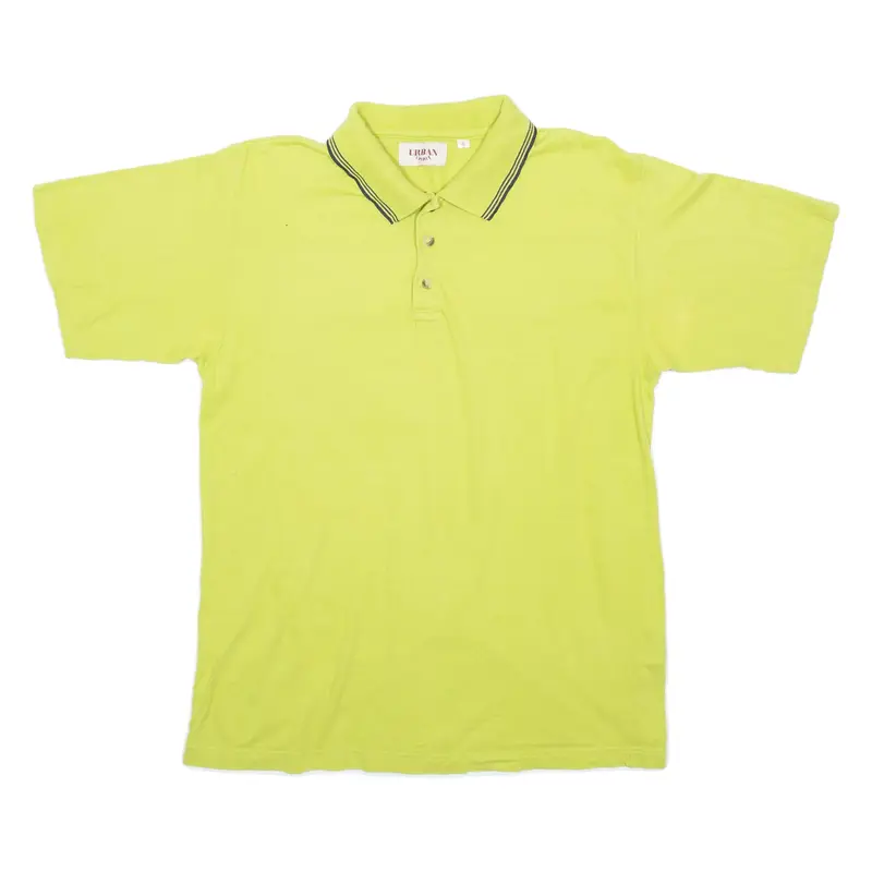 URBAN SPIRIT Mens Polo Shirt Green S