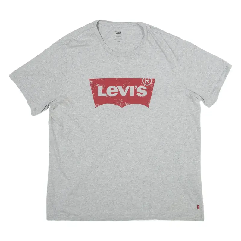 LEVI'S Standard Mens T-Shirt Grey XL