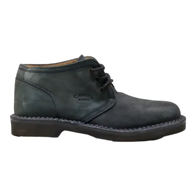CAMEL Chukka Boots Grey Leather Mens UK 8