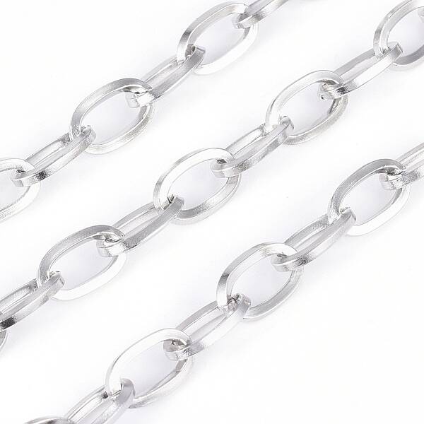 Tarnish Resistant 304 Stainless Steel Cable Chains