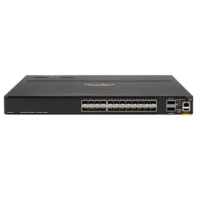 HP JL710AR | Aruba CX 8360 v2 Series 8360-24xF2C v2 24 x 10GBase-X SFP+ and 2 x 100GBase-X QSFP28 Ports Layer 3 Managed Front...
