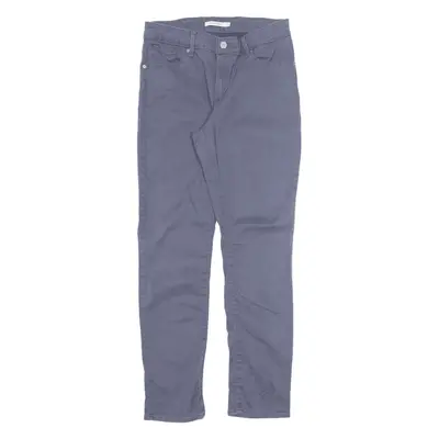 LEVI'S Mid Rise Trousers Blue Slim Skinny Womens W29 L29