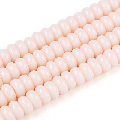 Baking Paint Glass Beads Strands