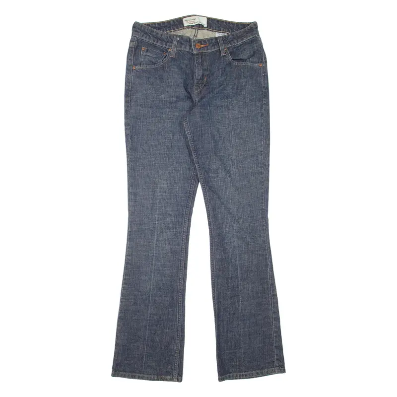 LEVI'S Low Rise Womens Jeans Blue Slim Bootcut W28 L32