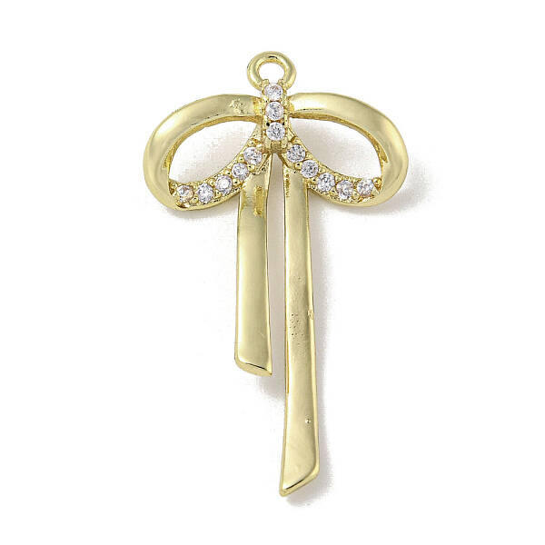 Brass Micro Pave Cubic Zirconia Pendant\ns