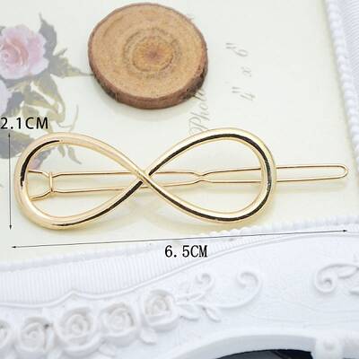 Alloy Geometric Hair Barrettes