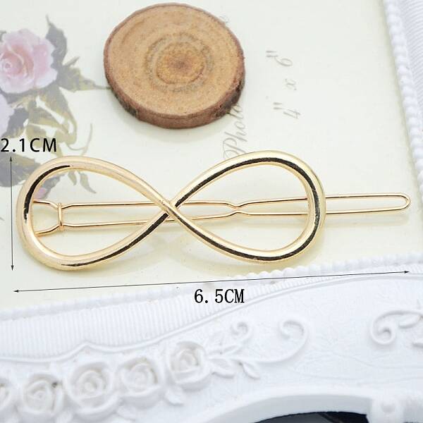Alloy Geometric Hair Barrettes