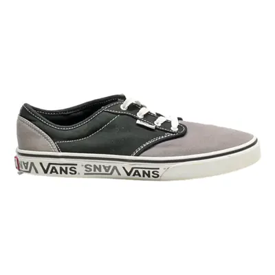 VANS Low Top Trainers Grey Canvas Mens UK 6
