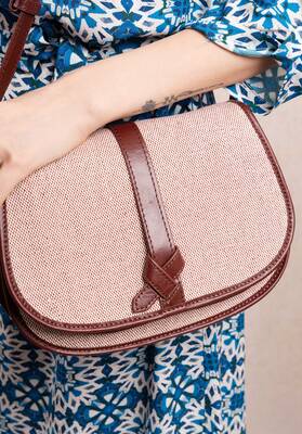 Crossbody Bag Sedro Toile Bordeaux | Color: BORDEAUX | Size: U