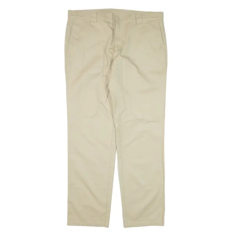 JOSEPH Trousers Beige Regular Straight Mens W38 L33