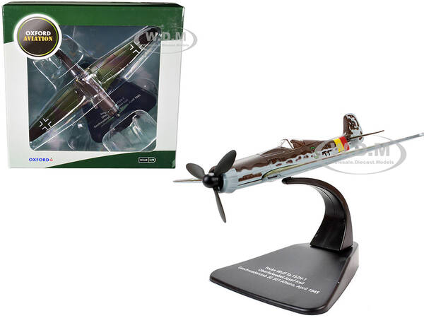 Focke-Wulf Ta 152 H-1 Fighter Plane Pilot: Oberfelwebel Josef Keil Geschwaderstab JG 301 Alteno April (1945) Oxford Aviation...