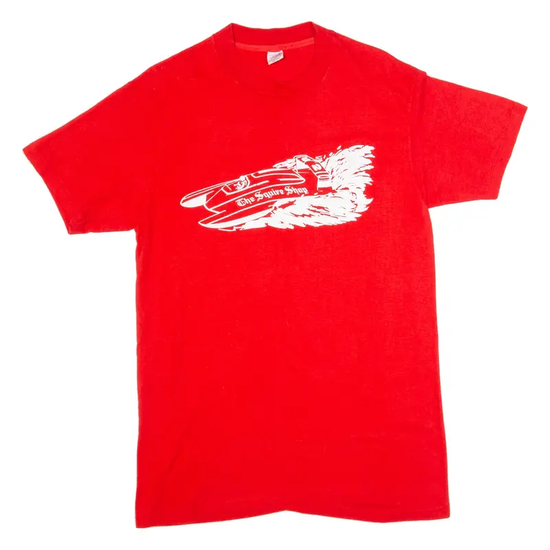 HANES The Squire Shop Mens T-Shirt Red L
