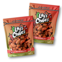 Chili Watermelon Gummies (Two 4oz Bags), Chili Candy Snacks
