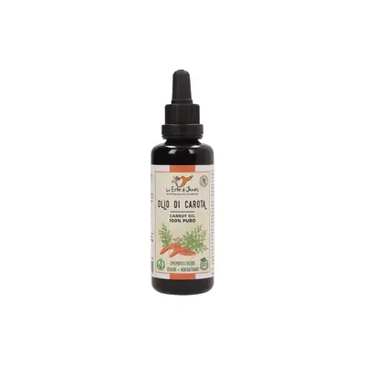Le erbe di janas Carrot Oil, 50 ml