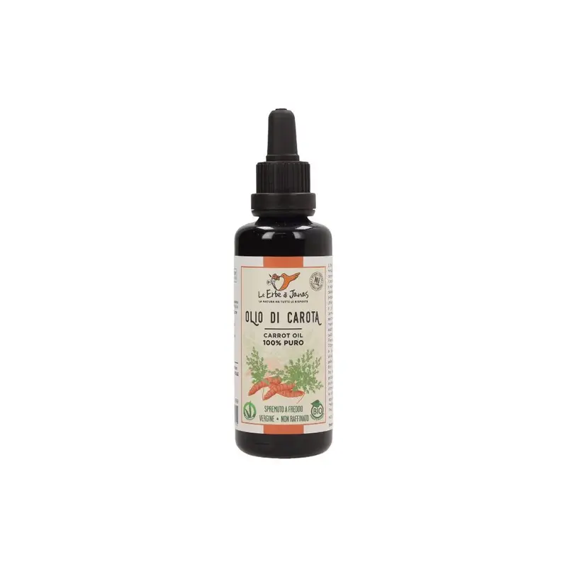 Le erbe di janas Carrot Oil, 50 ml