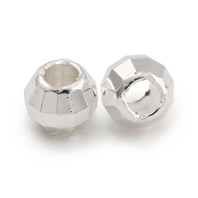 Rack Plated Round Brass Beads