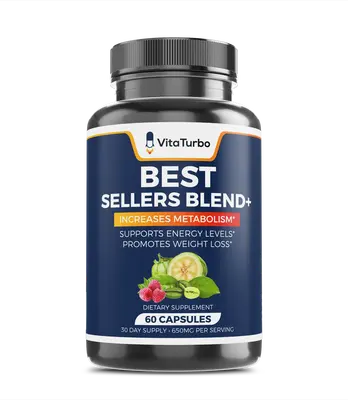 Best Sellers Blend+  60 Capsules - 650mg Per Serving