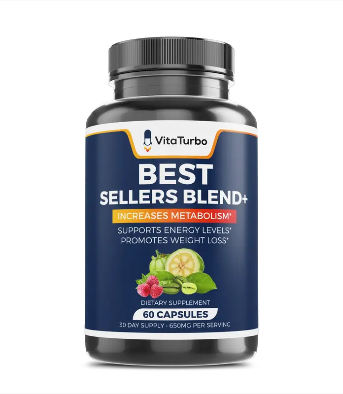 Best Sellers Blend+ 60 Capsules - 650mg Per Serving