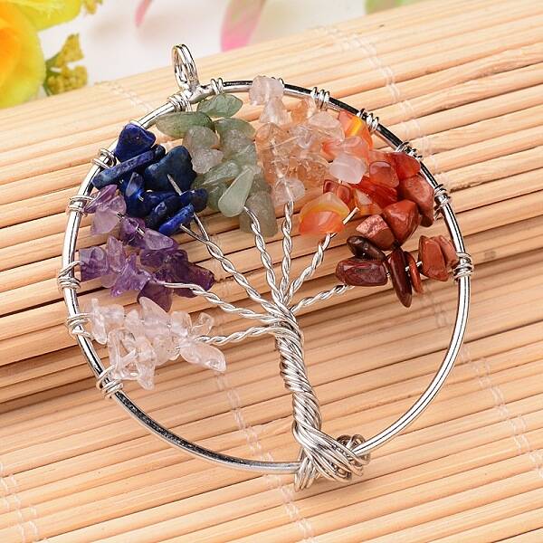 Natural & Synthetic Gemstone Big Pendants
