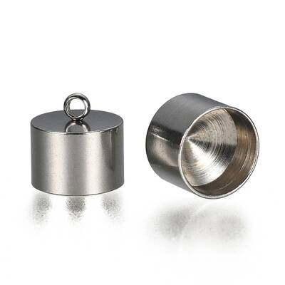 Tarnish Resistant 304 Stainless Steel Cord Ends