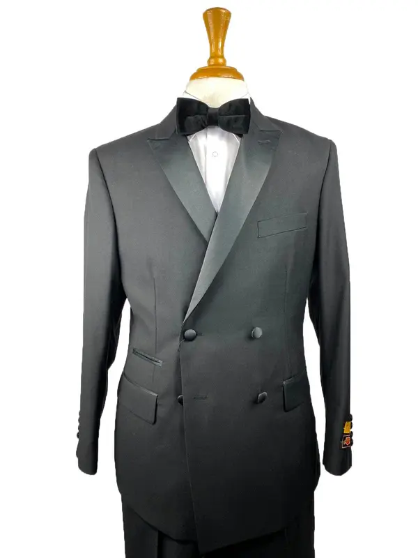 NLO-DB-Slim Black-Tuxedo - Tuxedo Wholesale Distributors