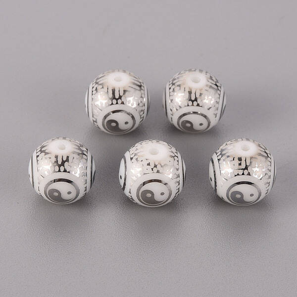 Electroplate Glass Beads