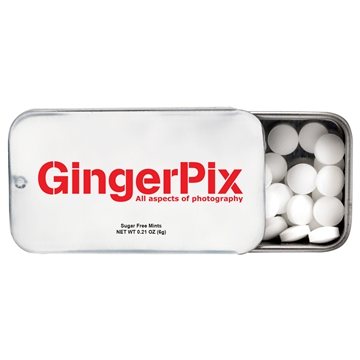 150 Customized Mini Tek Slider Mints - Sugar Free