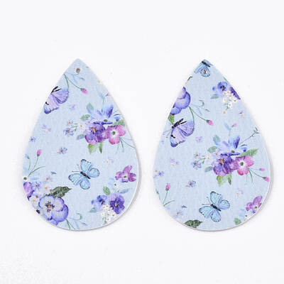 PU Leather Big Pendants