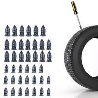 40pcs Car Tire Repair Nails Kit, Vacuum Tyre Mending Nail Repair Nails, Car Truck Tire Puncture Repair Tool Set, Car Products...