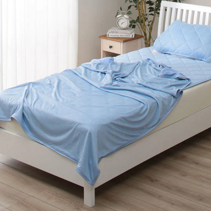 Cooling Blanket Fiber Absorb Heat Comforter Washable Cover for Hot Sleepers and Summer