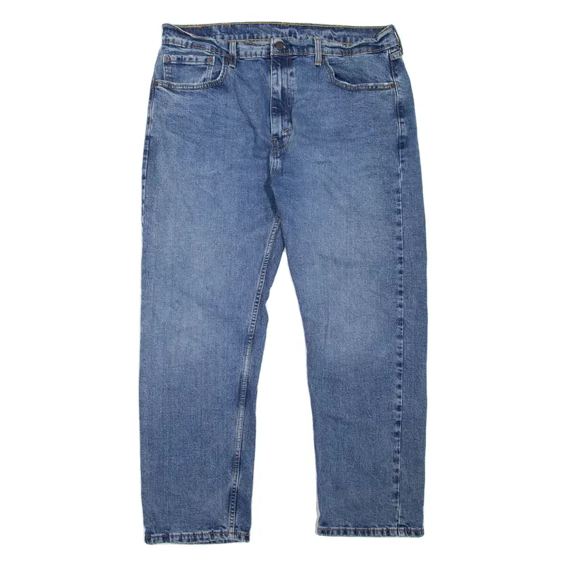 LEVI'S 505 Jeans Mens Blue Regular Straight W38 L29