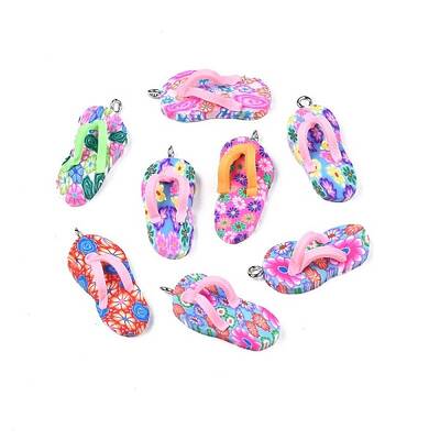 Handmade Polymer Clay Pendants