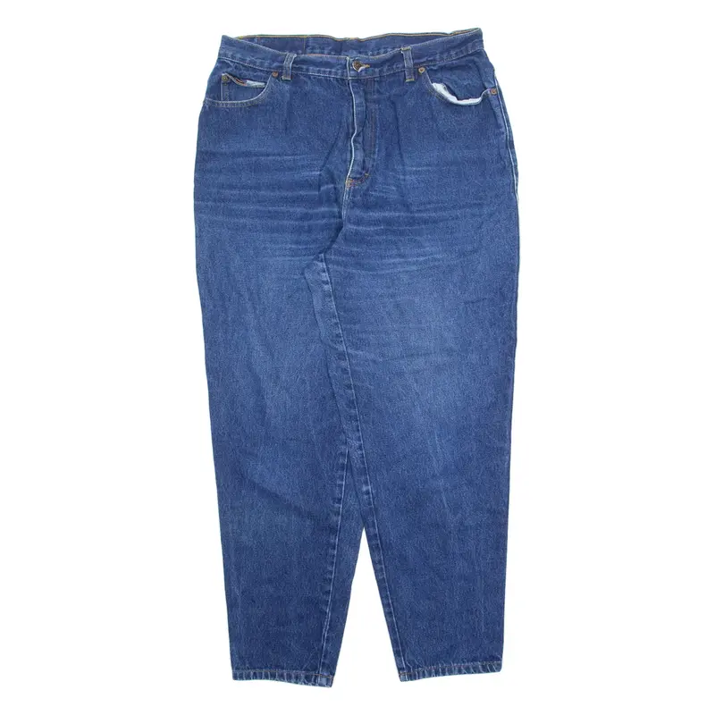 NORWISS Mens Jeans Blue Relaxed Tapered W34 L29