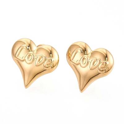 304 Stainless Steel Stud Earrings