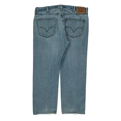 505 Levis Jeans - 38W 29L Light Wash Cotton