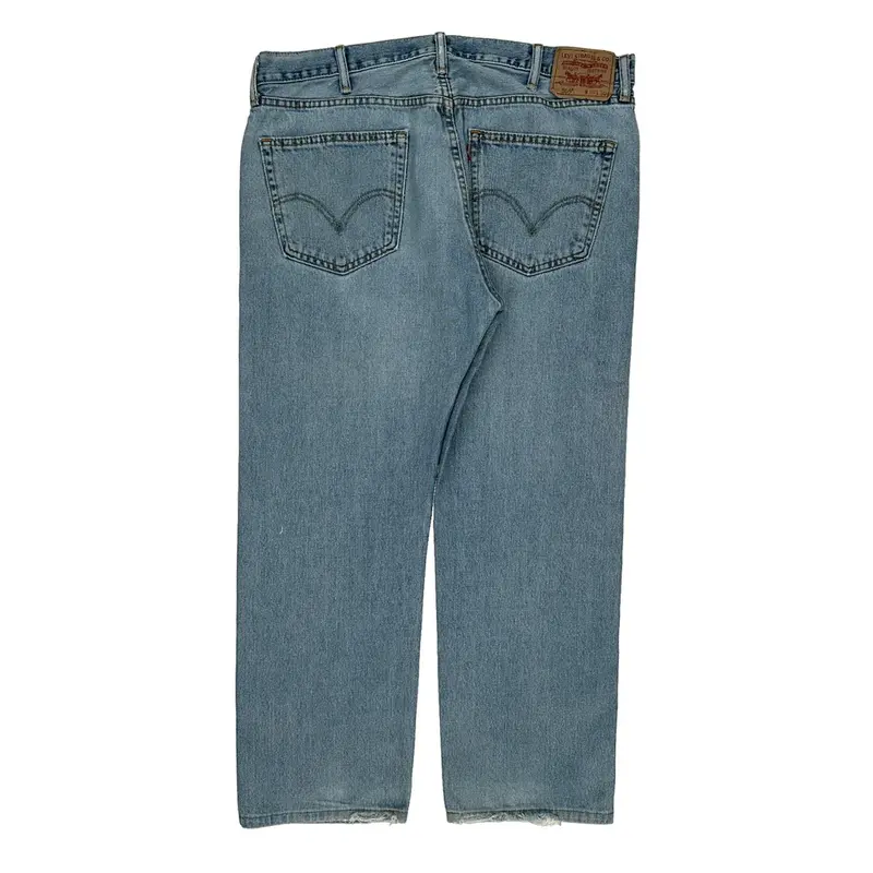 505 Levis Jeans - 38W 29L Light Wash Cotton