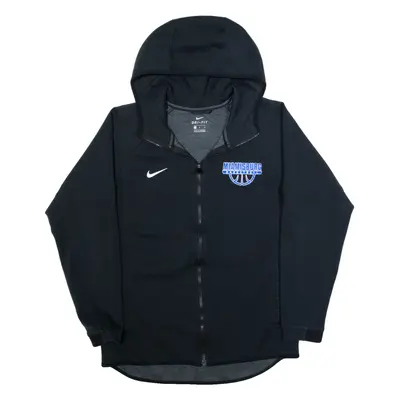 NIKE Miamisburgh Basketball Mens Black Hoodie Full Zip USA S